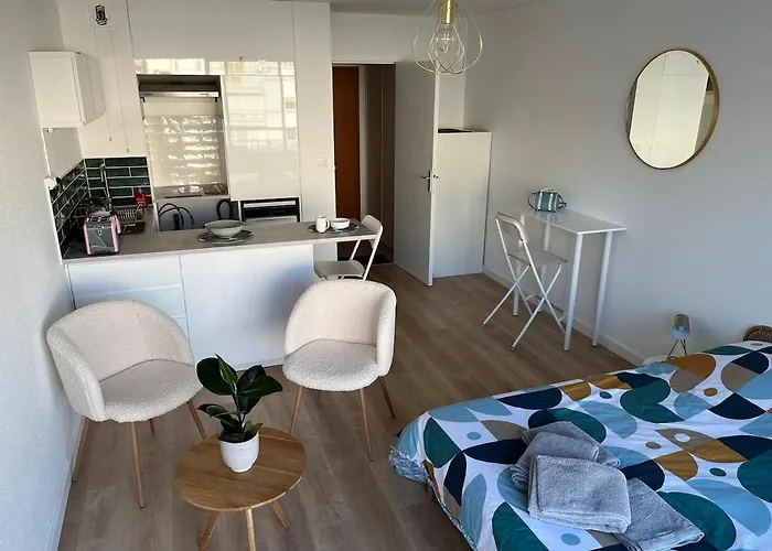 Διαμέρισμα Joli Cozy, Balcon, Cite Des Congres, Gare Sud *